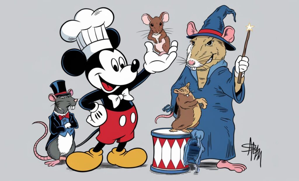 Famous Characters & Pop Culture Mouse Puns