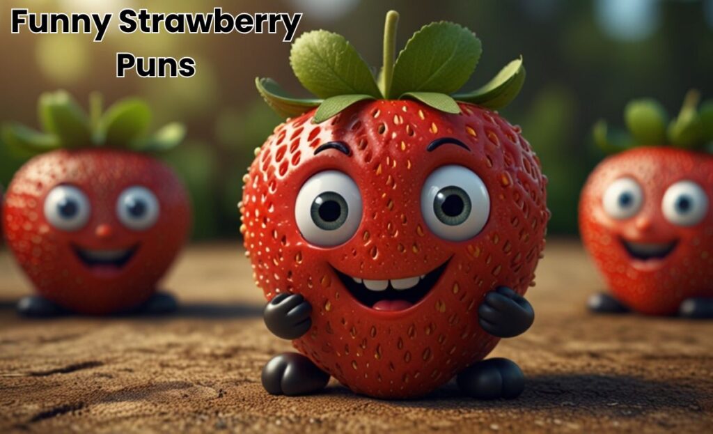 Funny Strawberry Puns