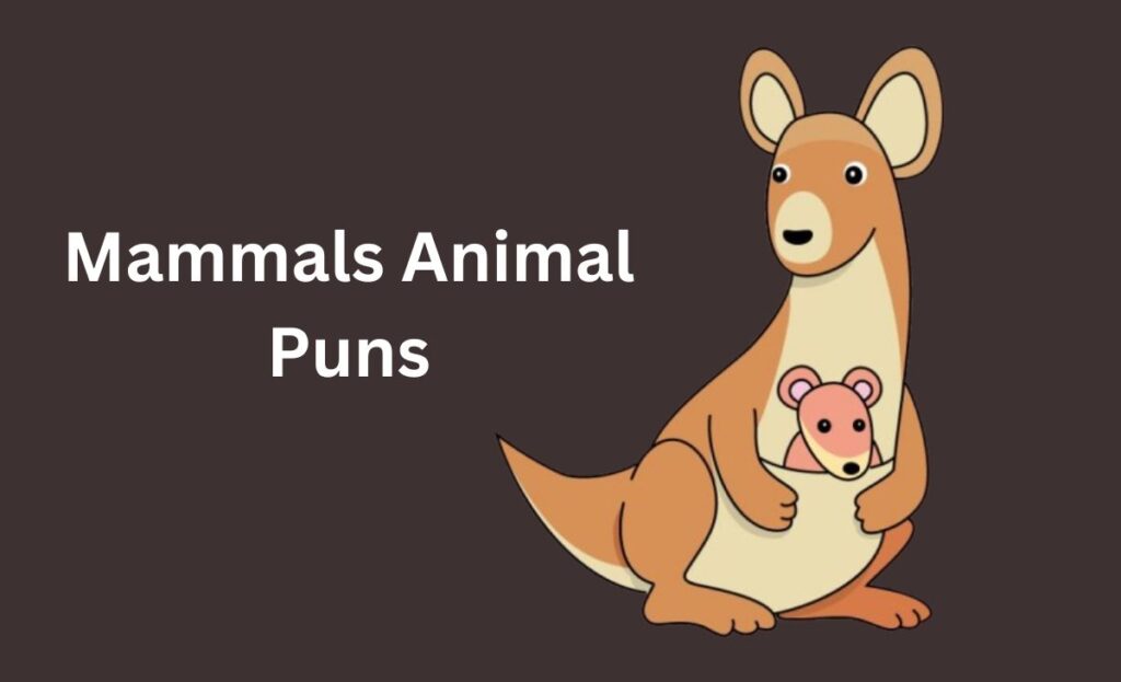 Mammals Animal Puns